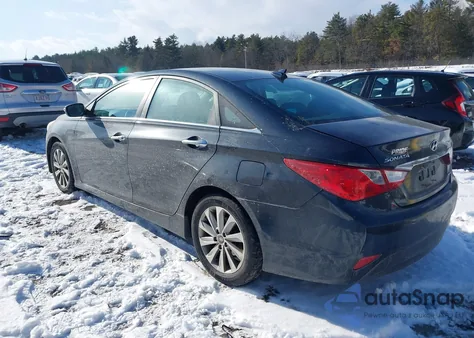 2014 Hyundai Sonata Limited z USA, uszkodzony, nr VIN 5NPEC4AC4EH898903